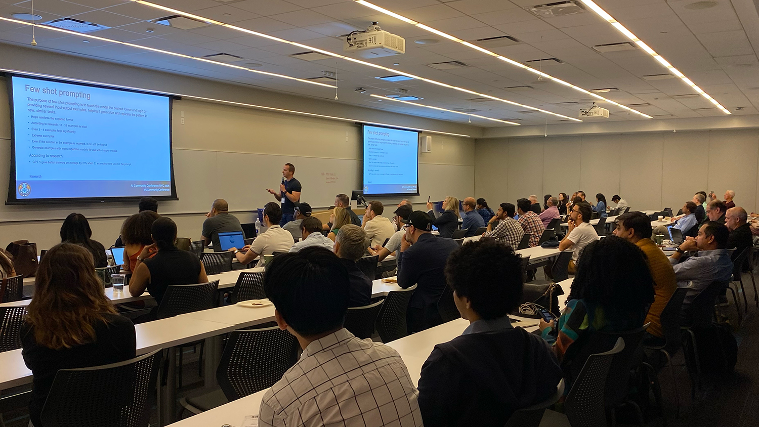 Dénes Halász speaking at AICO New York, Jun 2025